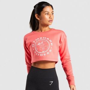 Gymshark Legacy Sweater in Coral Size Small